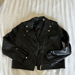 Levi’s leather moto style  jacket